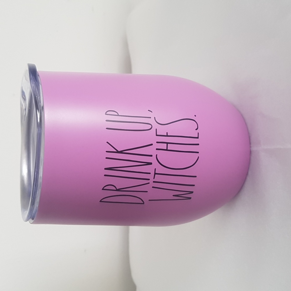 Rae Dunn Drink Up, Witches Wine Drink Stainless Steel Tumbler with Lid